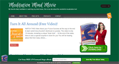 Desktop Screenshot of meditationmindmovie.com